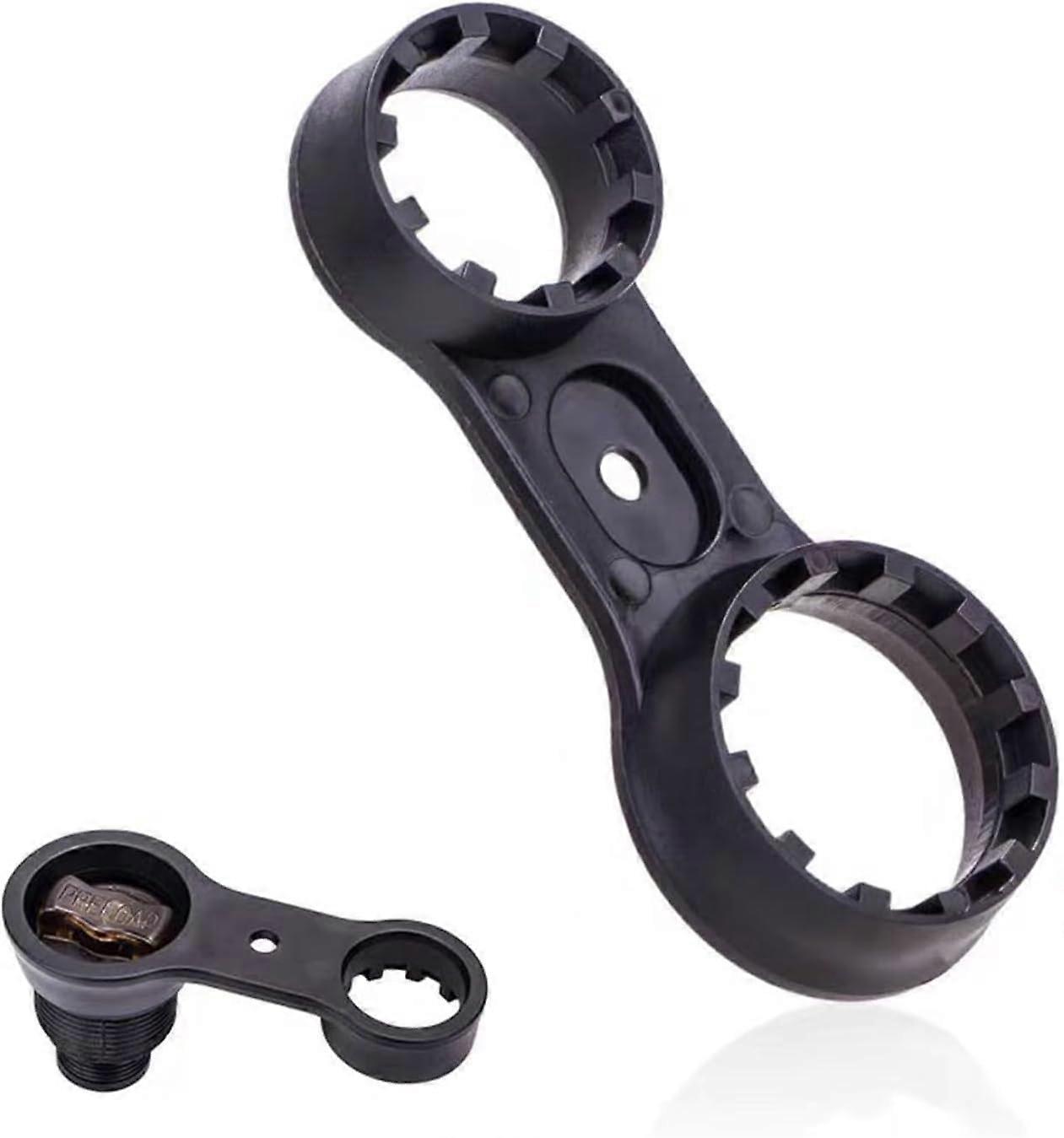 26mm 20.5mm Double Sided OpenEnd Wrench 2 Hole Bicycle Wrench Tool Compatible with SR Suntour CT/XCM/XCR