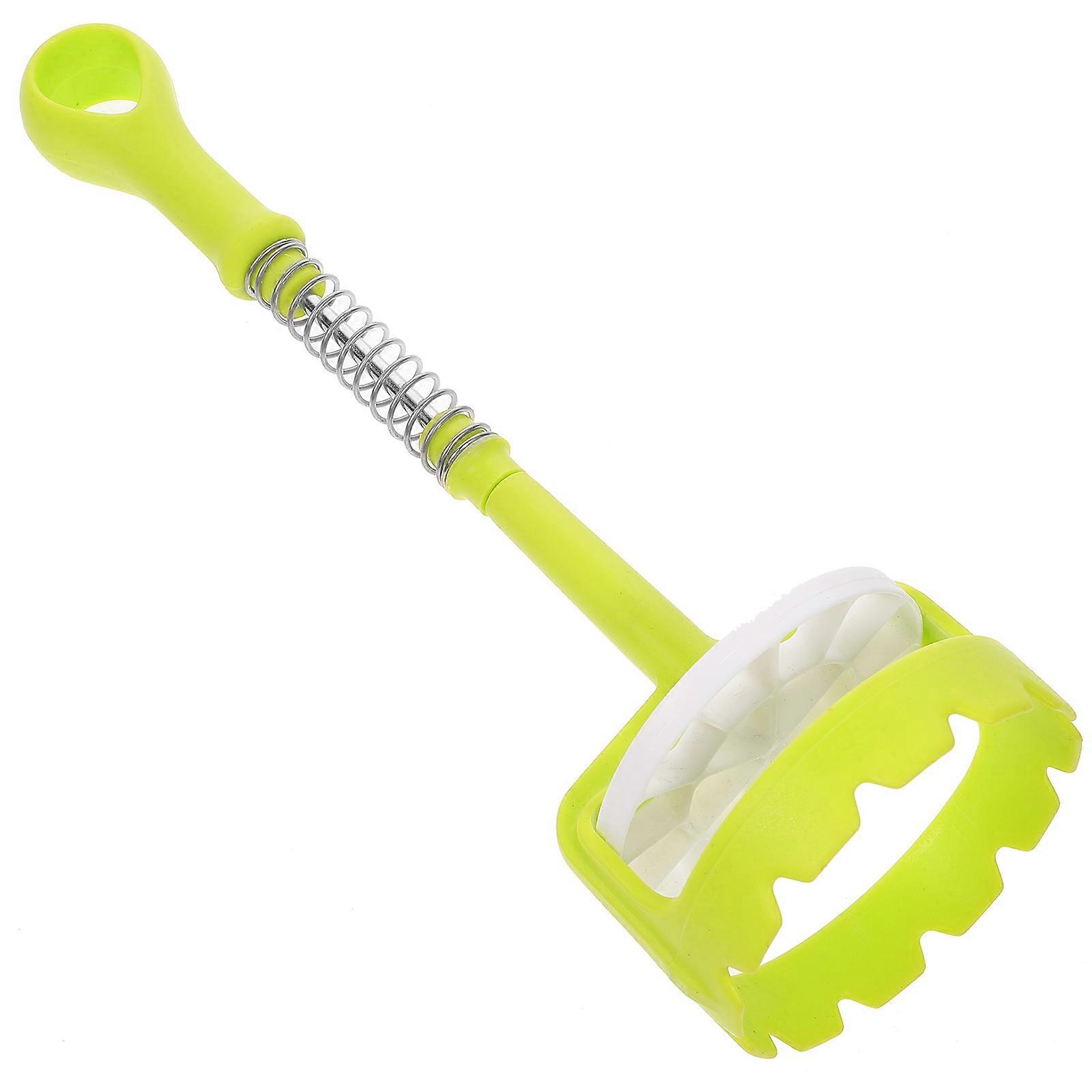 Vegetable Masher Spring Push Type Potato Presser For Cooking Kitchen Tool 1Pack