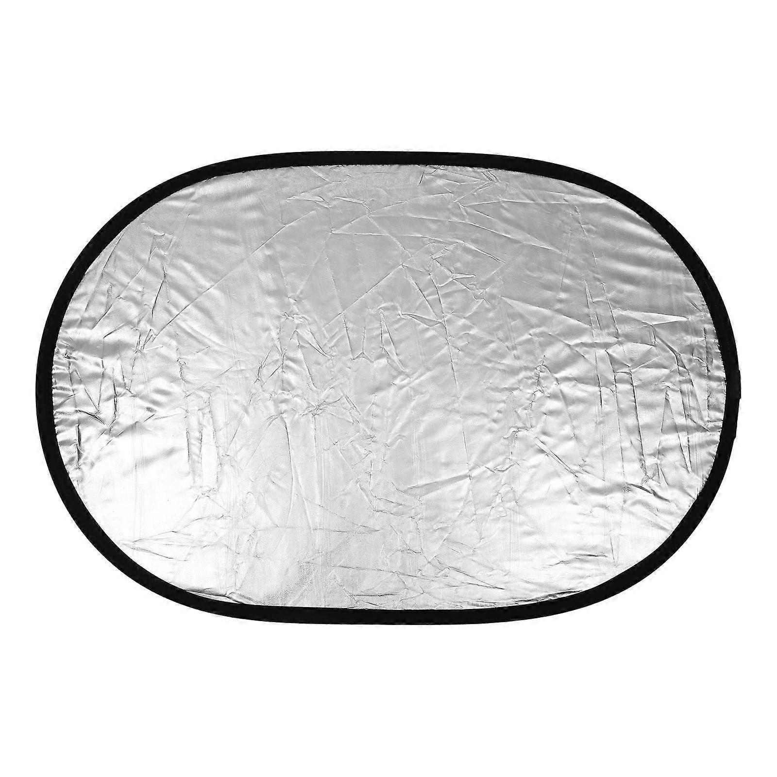 Oval Reflector For Outdoor Photography Portable Photography Equipment Cloth 23.6×35.4×0.2in 1Pack Light Reflection