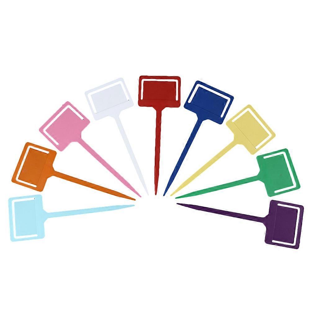 Gardening Classification Labels Colorful Assorted Color Outdoor Use Long Term Durability 50Set
