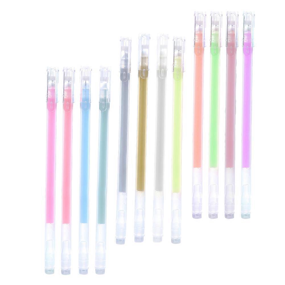 Here's a polished and professional product description based on your input:
**12pcs Pastel Highlighter Pens – Smooth Writing & Versatile Markers