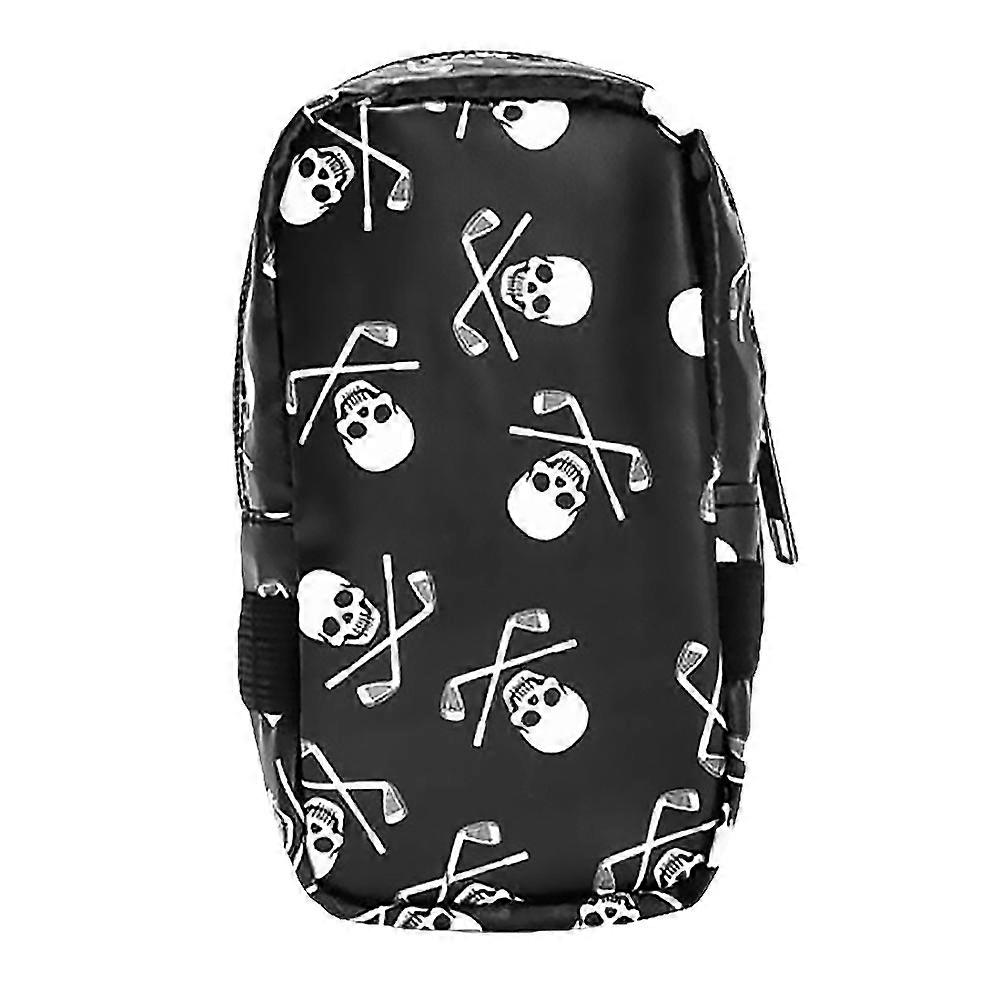 Portable Storage Bag Mini Ball Storage Container For Golf Ball Waterproof Rectangular 1Pcs