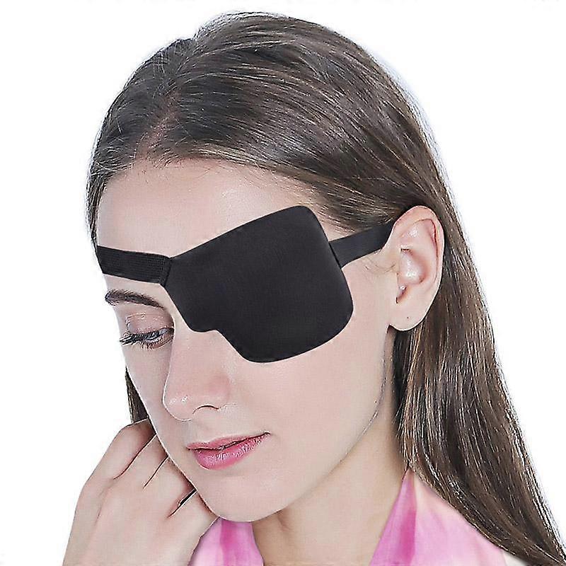 Pirate Eye Patch Unisex Black Single Eye Patch Eyepatch One Eye Concave Eyepatch