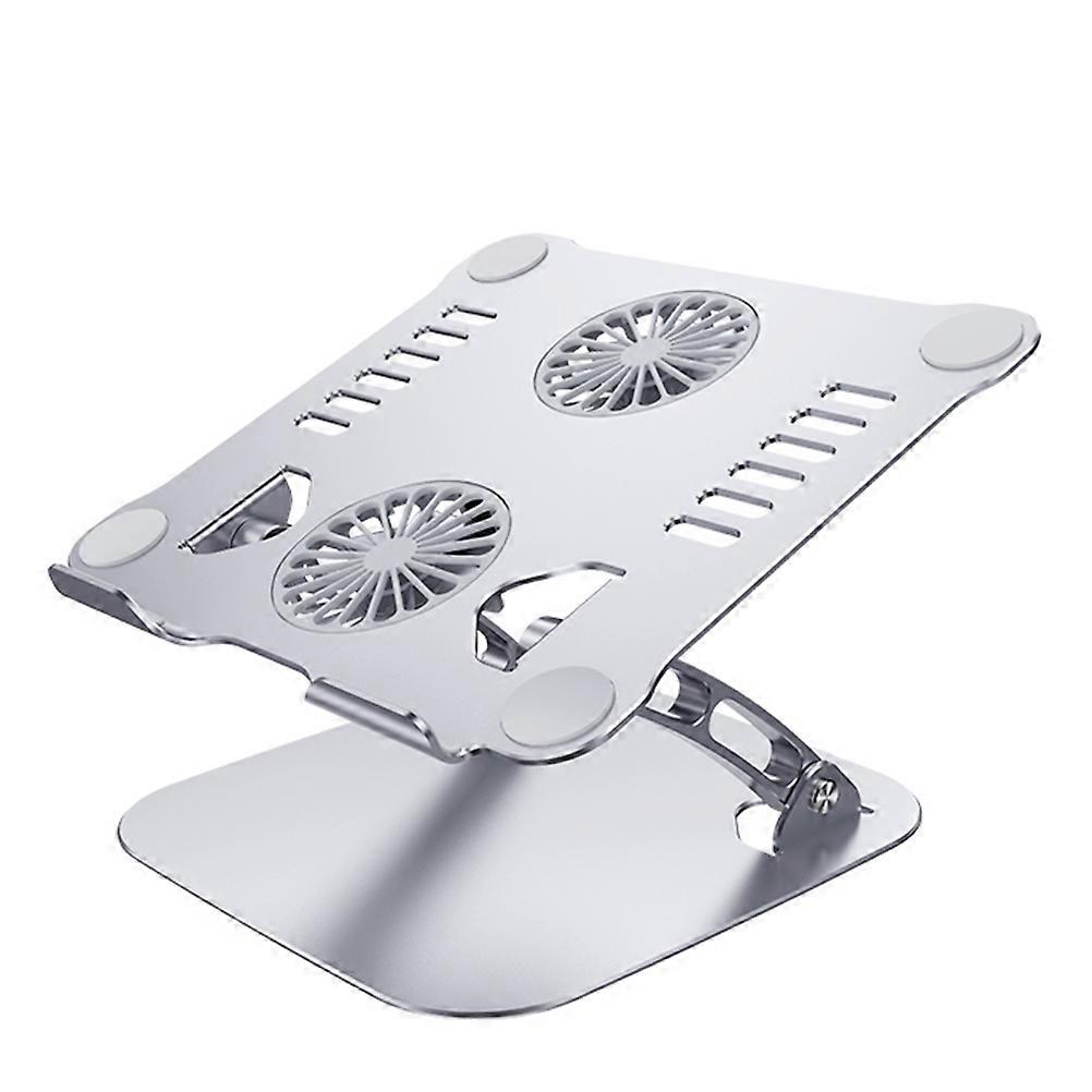 Laptop Computer Stand Aluminum Alloy Silicone Foldable Design for Office Work Home Use Travel 1Pack