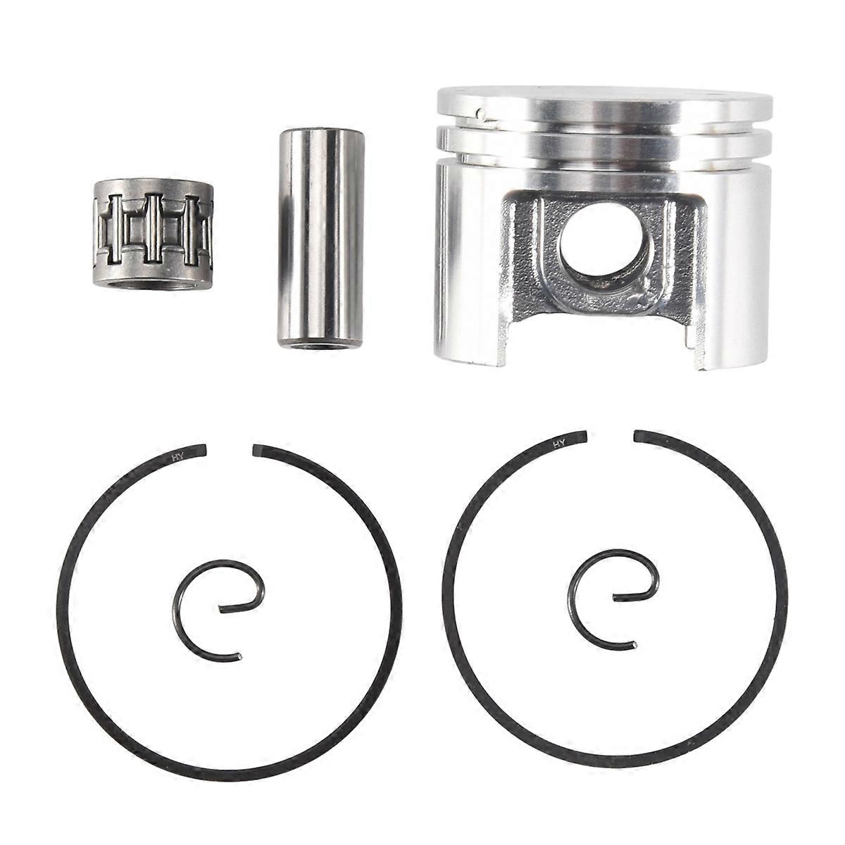 38Mm Piston & Rings 10Mm Pin Needle Bearing Kit Fit For Ms180