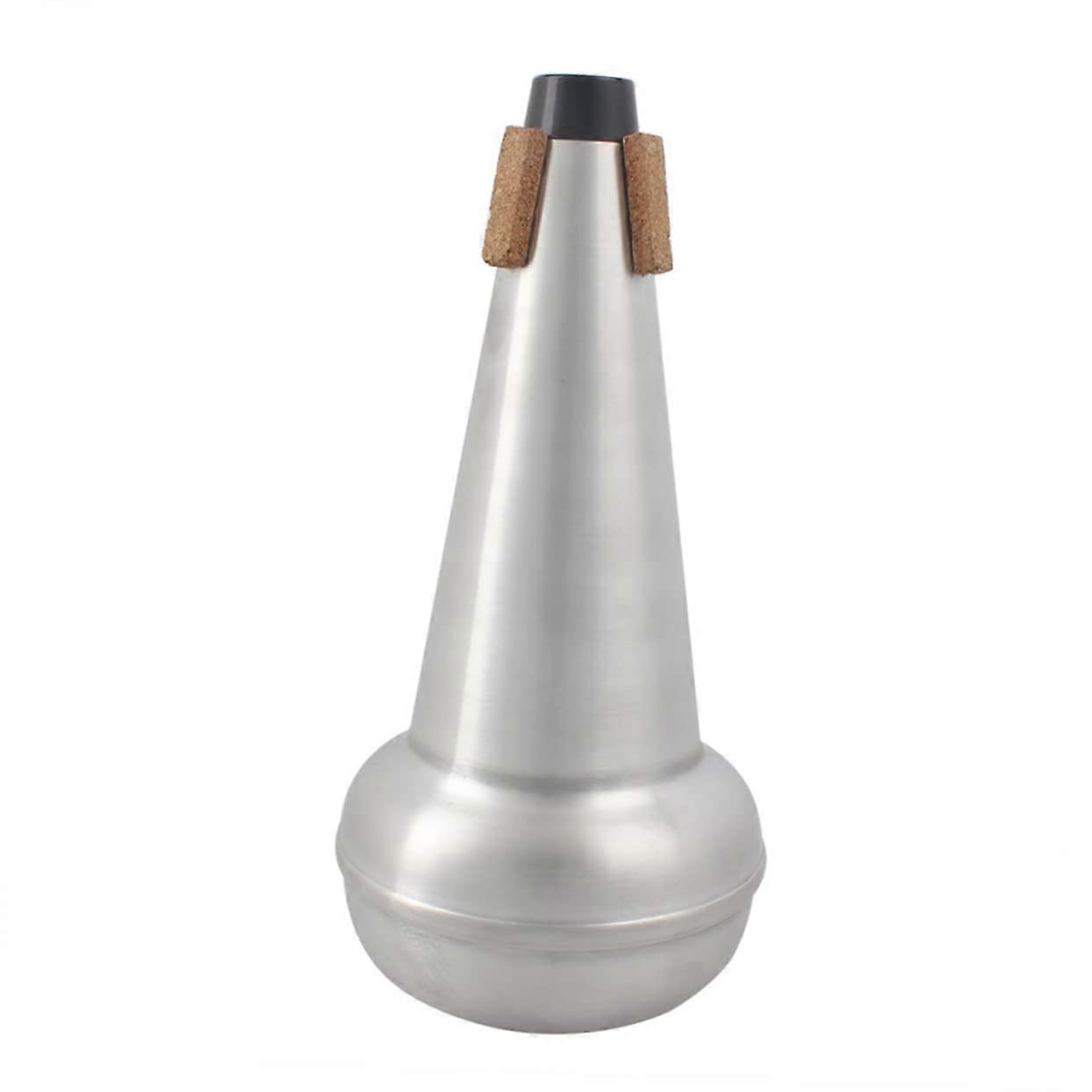 Tenor Slide Trombone Dämpfer Aluminiumlegierung Langlebiger Stummschalter Für Nächtliches Üben Hohe Klangqualität