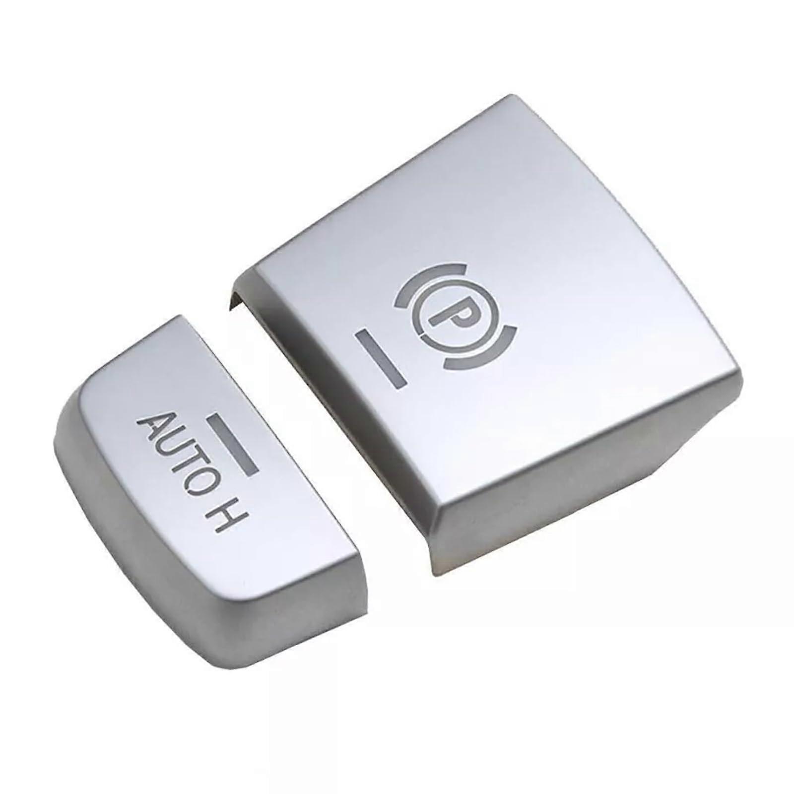 Replacement Sticker for Electronic Parking Brake Switch for BMW F10 F07 F01 X3 F25 F4 F26 X5 F15 X6 F16 Silver Car Button Accessory