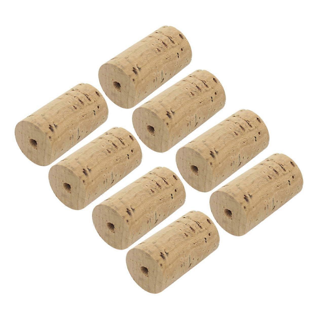 8 pieces flute head corks, replacement corks for woodwind instruments, durable and protective for flute, suitable for musicians and flute enthusiasts.
