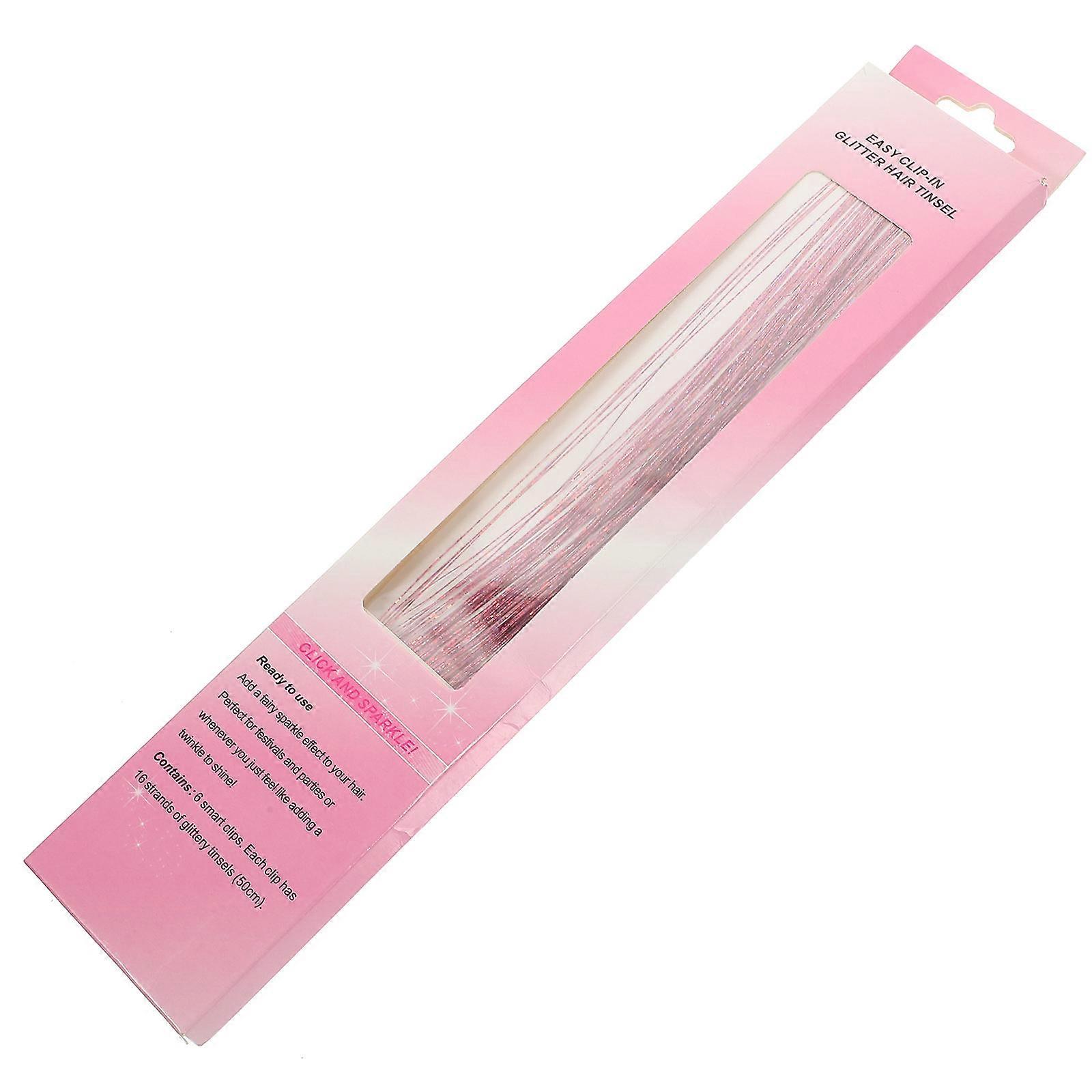 6 قطع ملحقات الشعر الملونة بهرج كليب في ديكور الشعر الجنية لتغيير تصفيفة الشعر بسهولة في الحفلات والمهرجانات