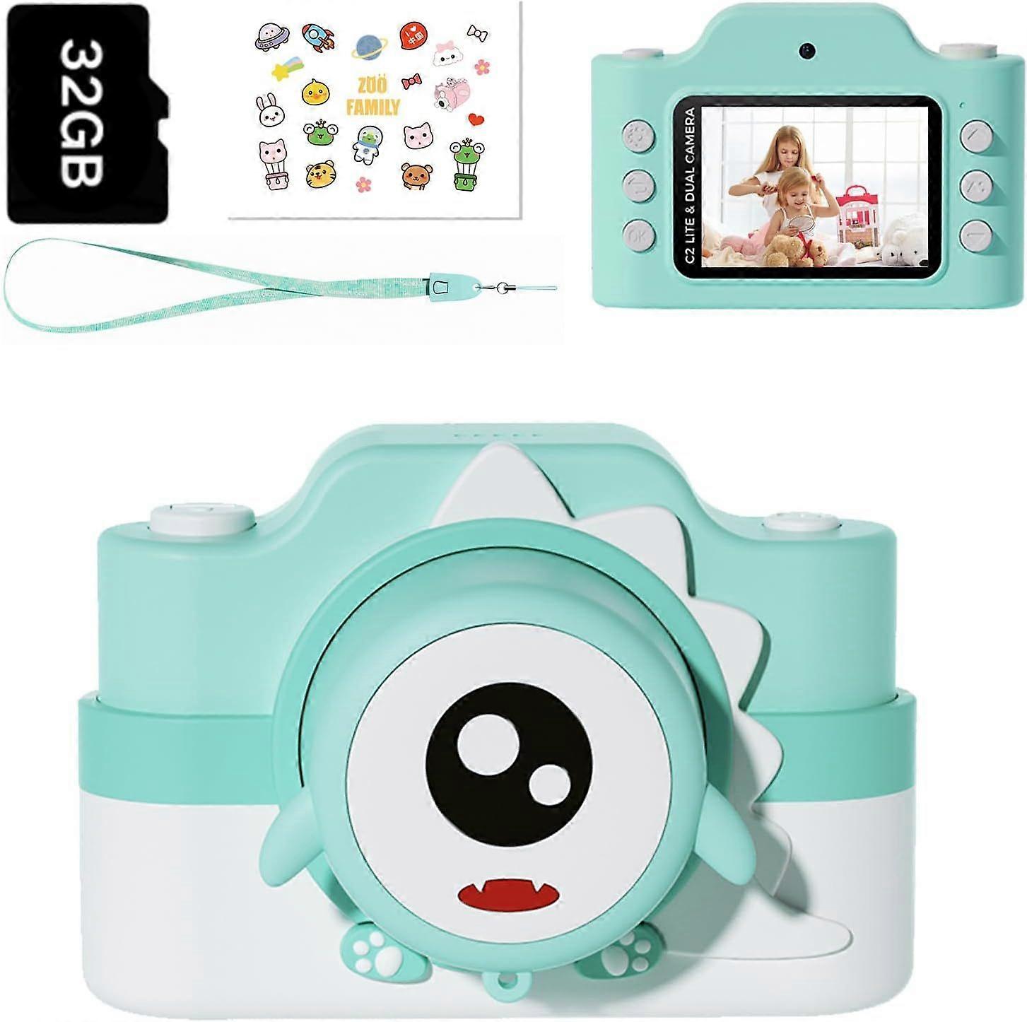 2025 Newest Dinosaur Kids Camera, Non-Game Camera, Suitable for 3 4 5 6 7 8 9
