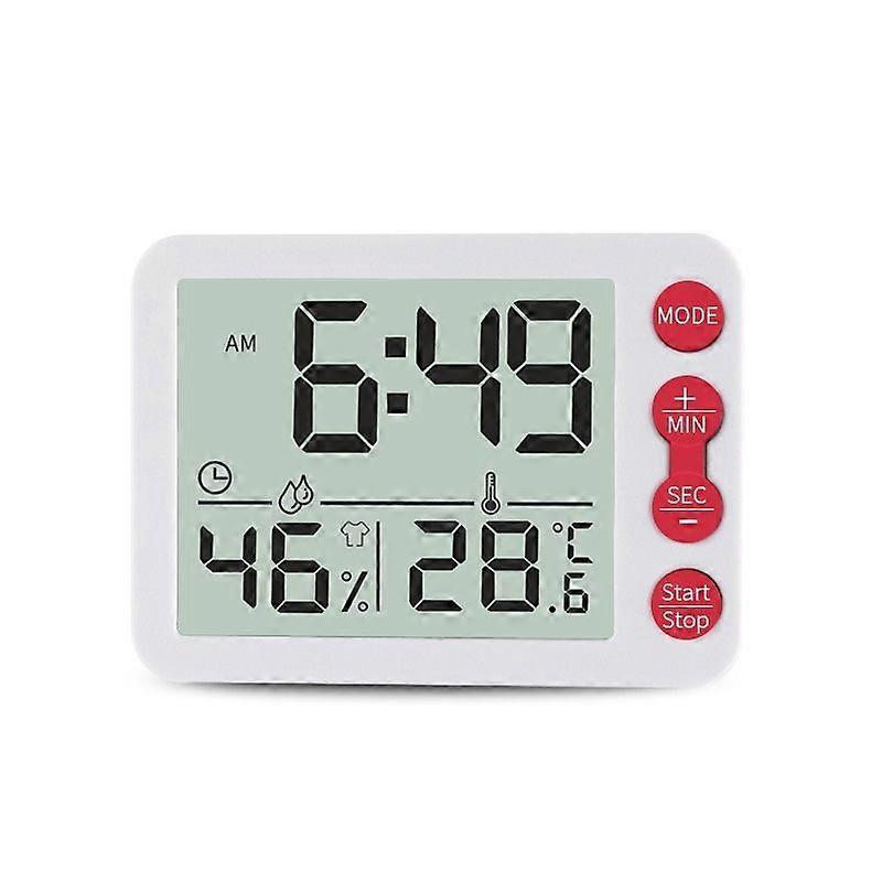Multifunctional Indoor Thermometer Alarm Clock