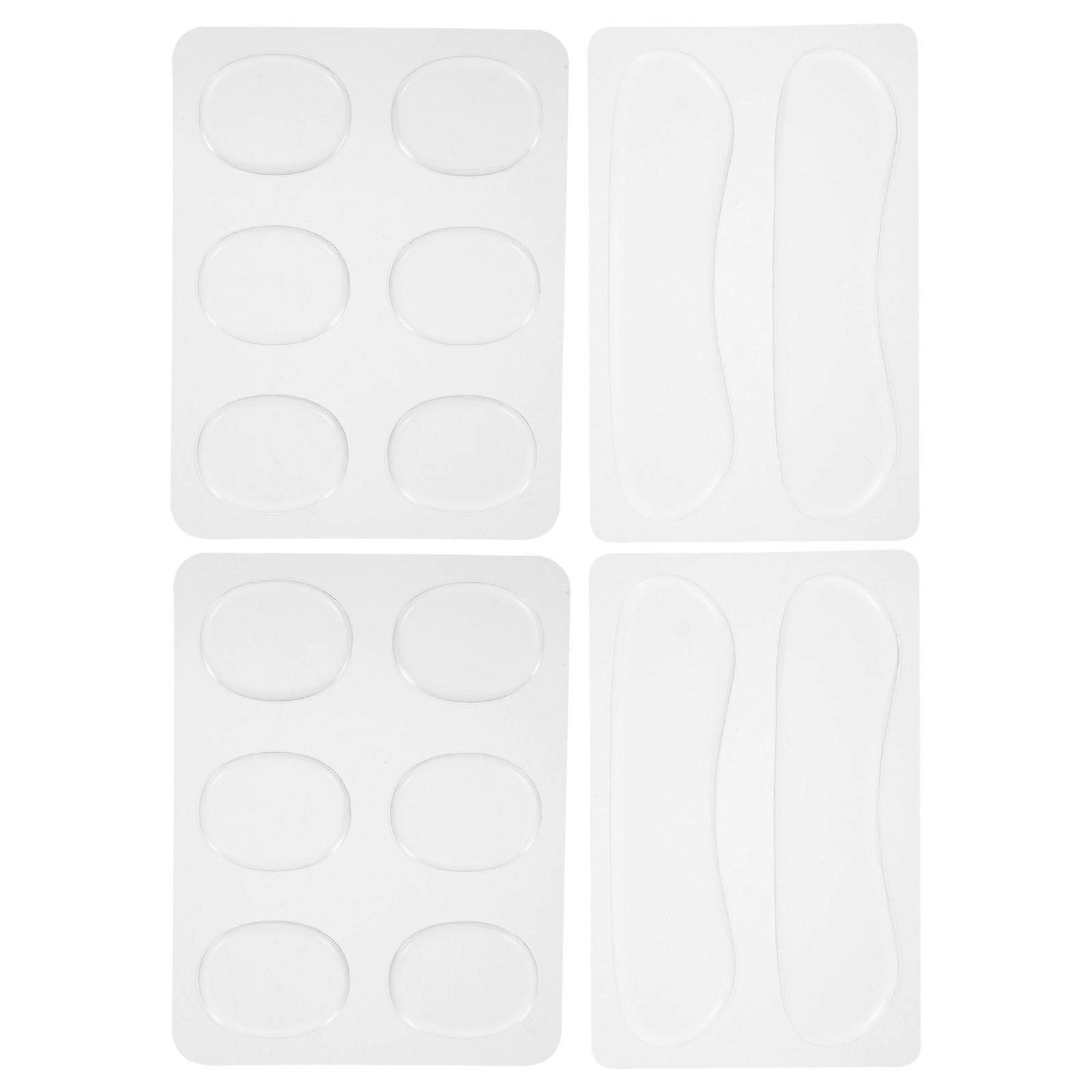 Drum Dampener Made of Durable Silicone for Drum Kits and Percussion Instruments Transparent 16 Pieces