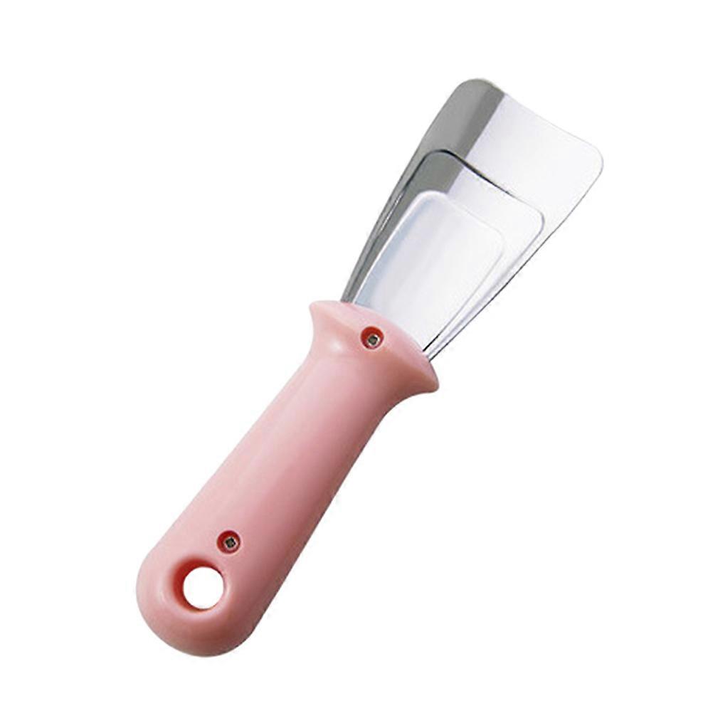Stainless Steel Defroster Ice for Refrigerator with ABS Handle Grey Color