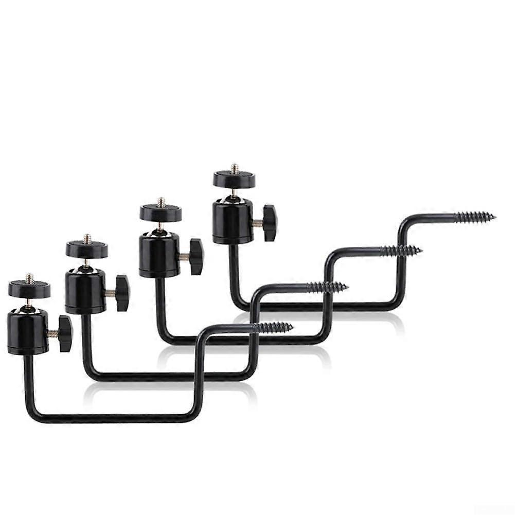 Flexible Tree Camera Mount 35.6 cm With Screw Design For Safe Outdoor Use, 4 Piece Set