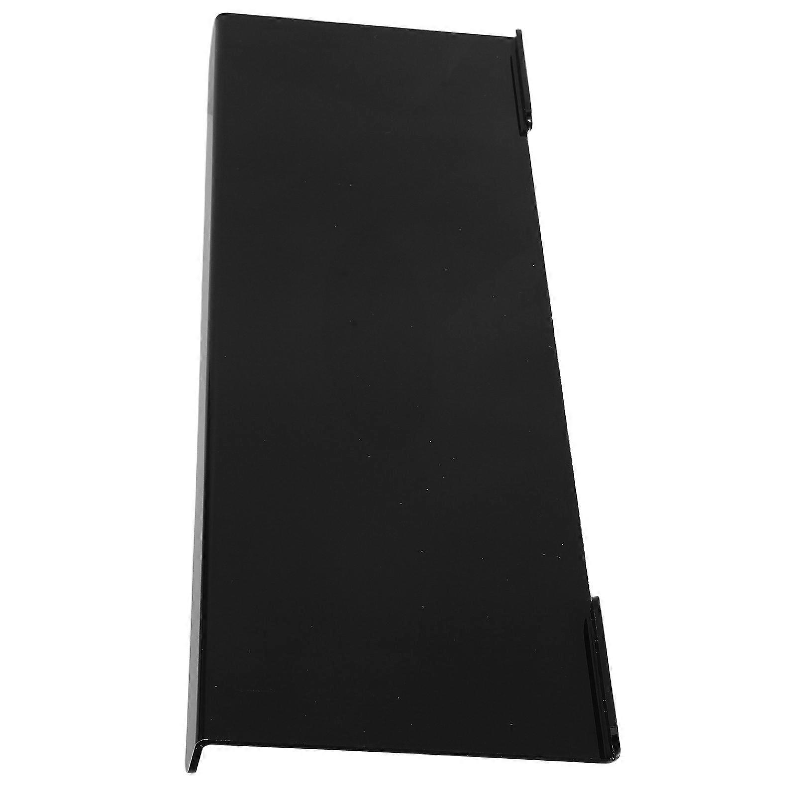 Black Acrylic Keyboard Shelf with Ergonomic ZShape Design and AntiSlip Features for Home Office 2 Pcs