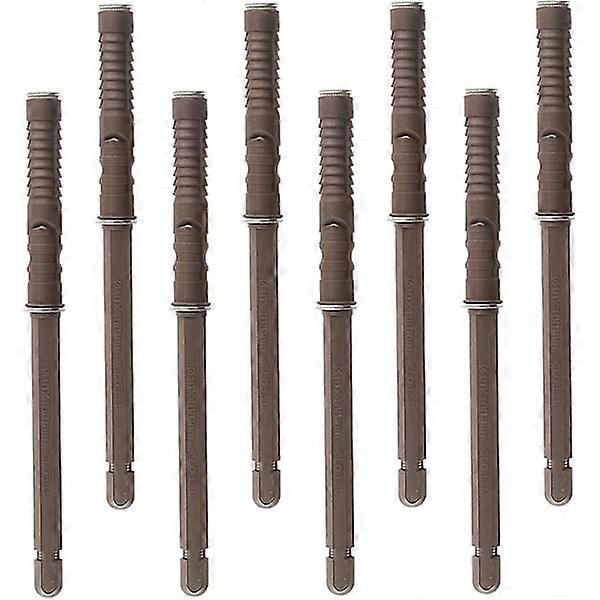 8 pcs Hidden Shelf Brackets, (10 x 100 mm) Floating Shelf Bracket with Screws Brackets Adjustable