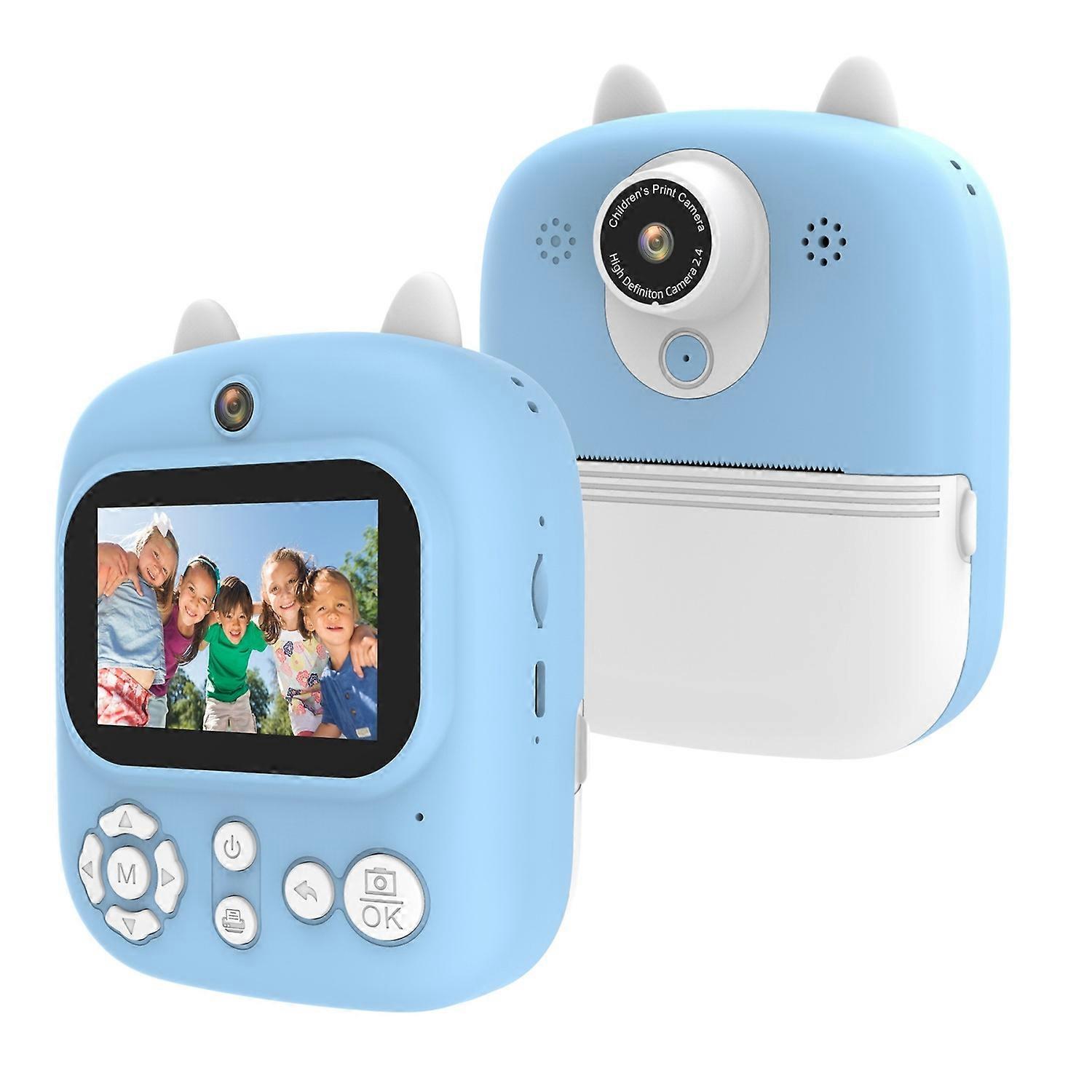 Children Print Instant Camera Standard Blue