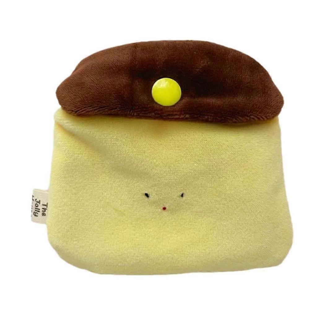 Soft Storage Bag for Headphones, Coins, and Lipstick, Plush Small Coin Purse for Adults, Functional Accessory, R