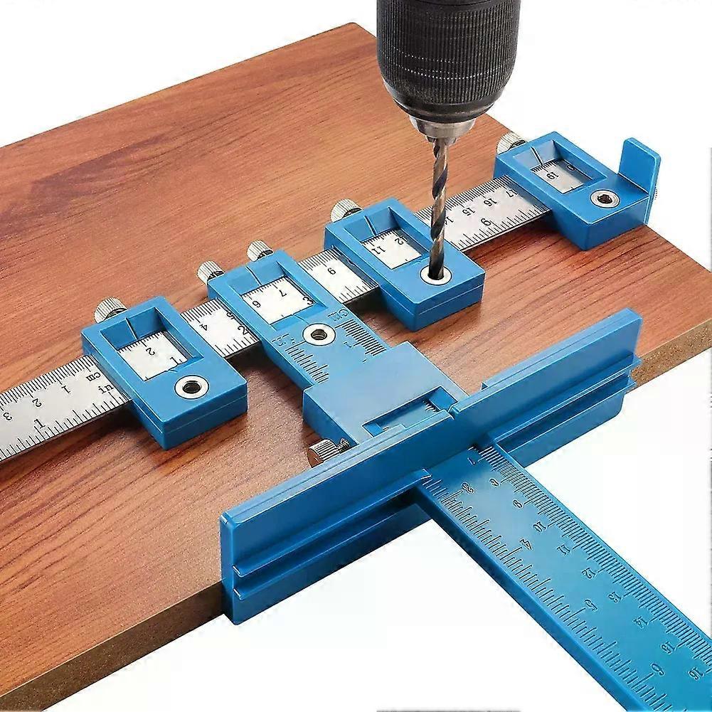 Justerbar åpen hullposisjonering Multifunksjonelle treboremøbler og posisjoneringsverktøy i rustfritt stål