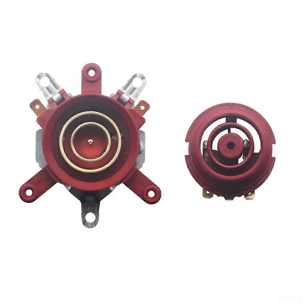 Kettle Thermostat Switch Accurate Temperature Control Flame Retardant Plastic Design Red Color