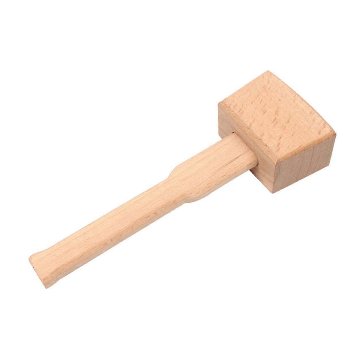 Holzhammer Wooden Hammer For Leatherworking, DIY Beech Wood Handcrafted, Compact And Durable For Precise Carving
