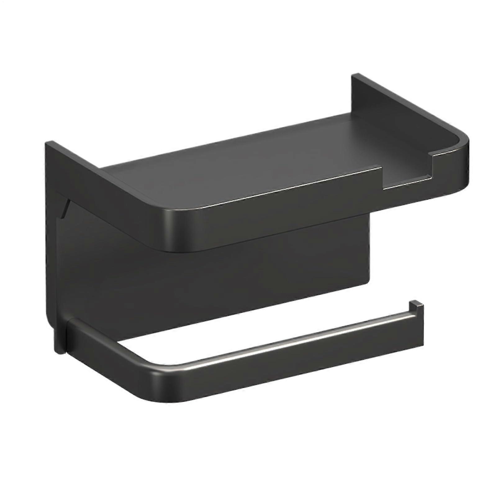 Toilet paper holder without drilling, wallmounted, paper roll holder