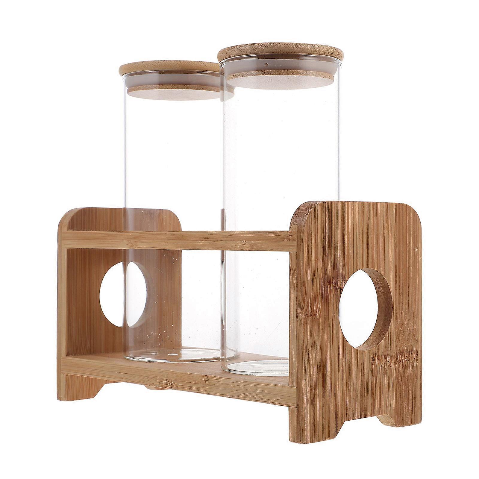 Test Tube Spice Rack Display For Families And Friends Ideal For Storing Various Ingredients 20x8cm Assorted Color 1 Set