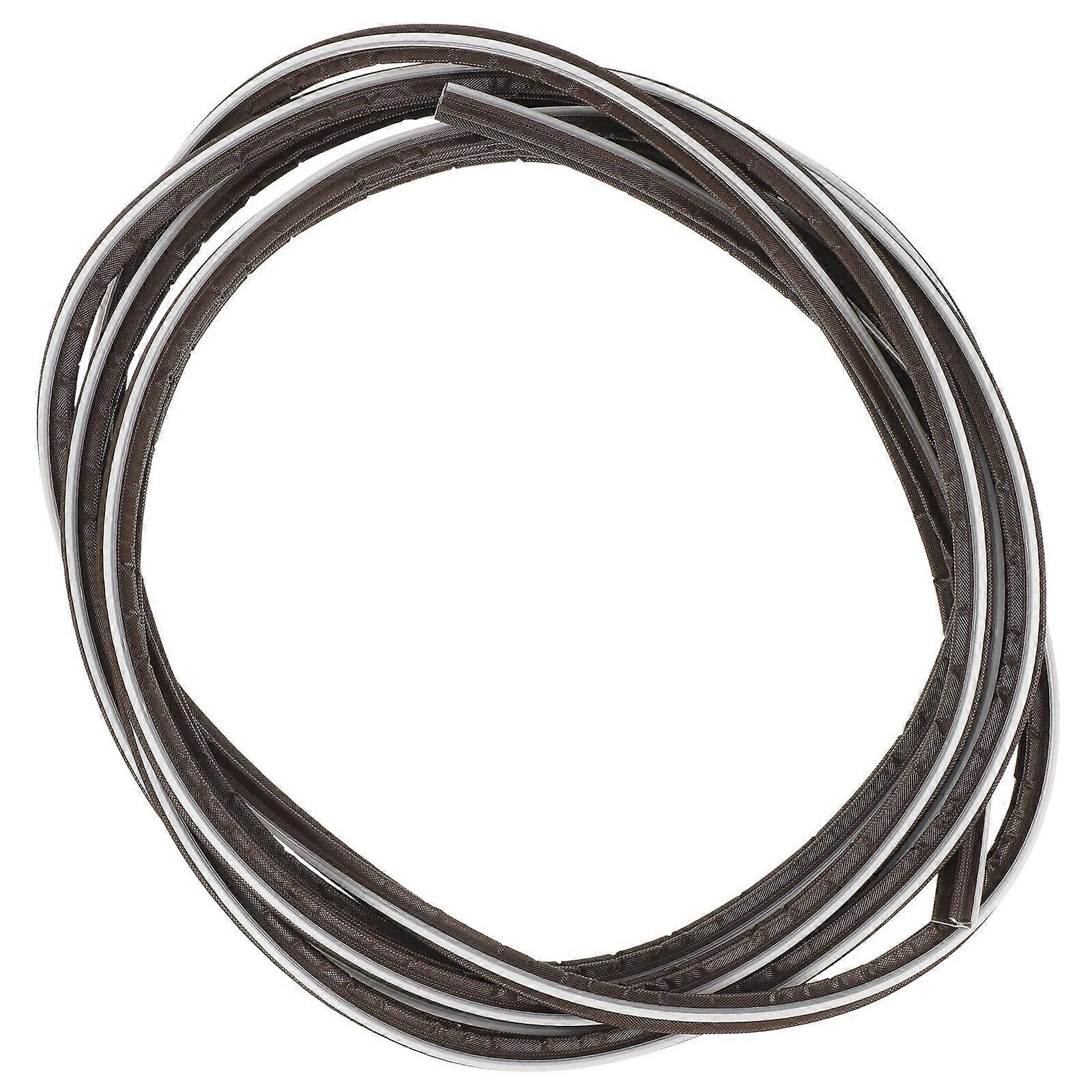 Replacement Door Weather Stripping Seal Strip Blocks Dust For Residential Door 500Cm X 1.2Cm 1Set