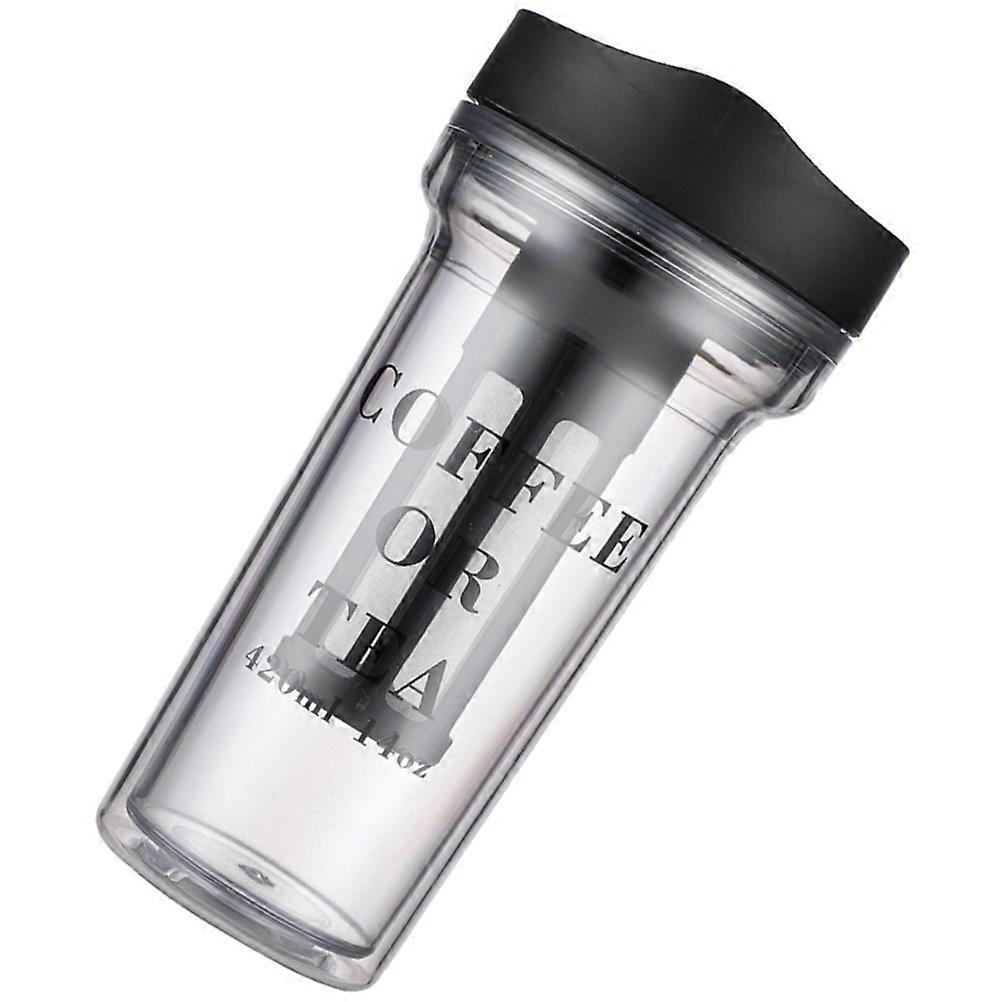 Elegant Plastic Juice Bottle Transparent For Cold Function 1Set