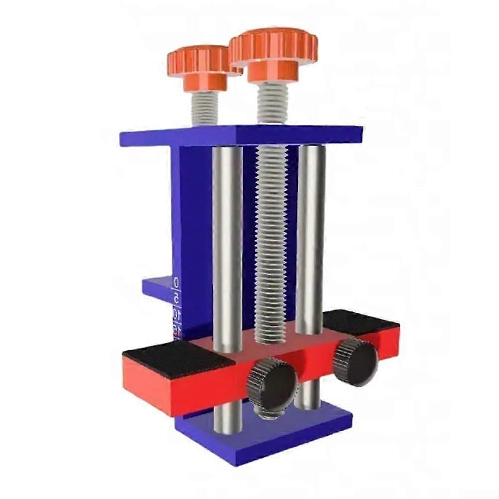 Cabinet door installation tool with smooth corners to prevent wood damage