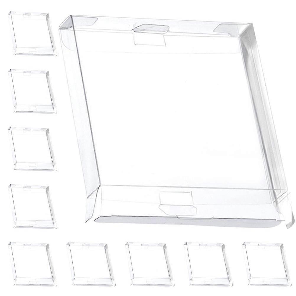 Game Card Holder 10Pcs Clear Game Card Cases Indoor Outdoor Storage Transparent For Organization