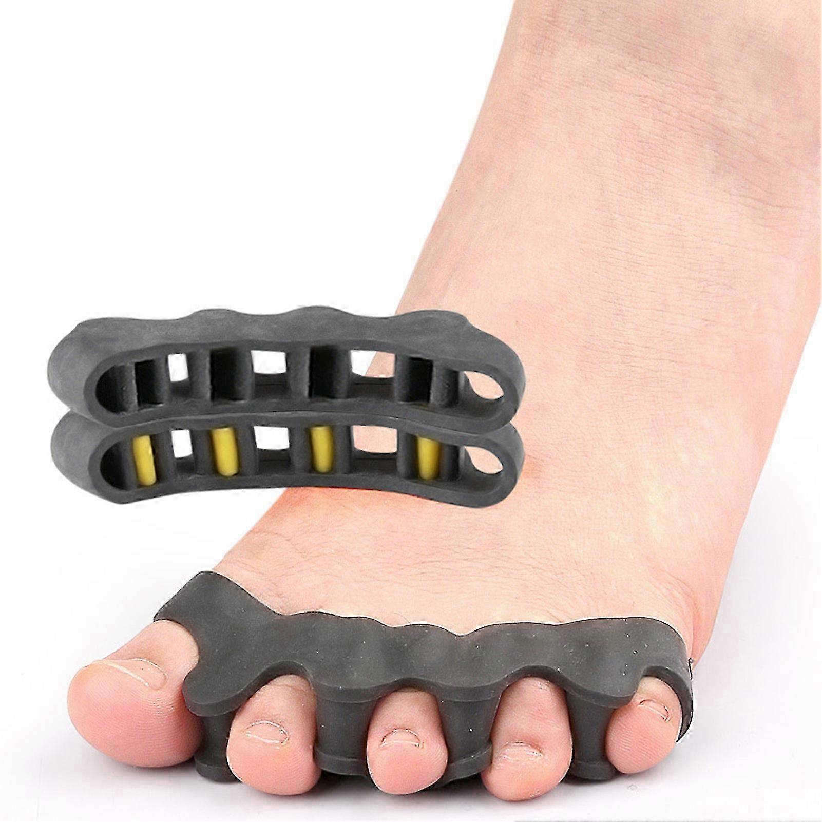 4 Sets Toe Separator Kit Reduce Soreness 5 Separator Loops Correcting Bunions Toe Spacers