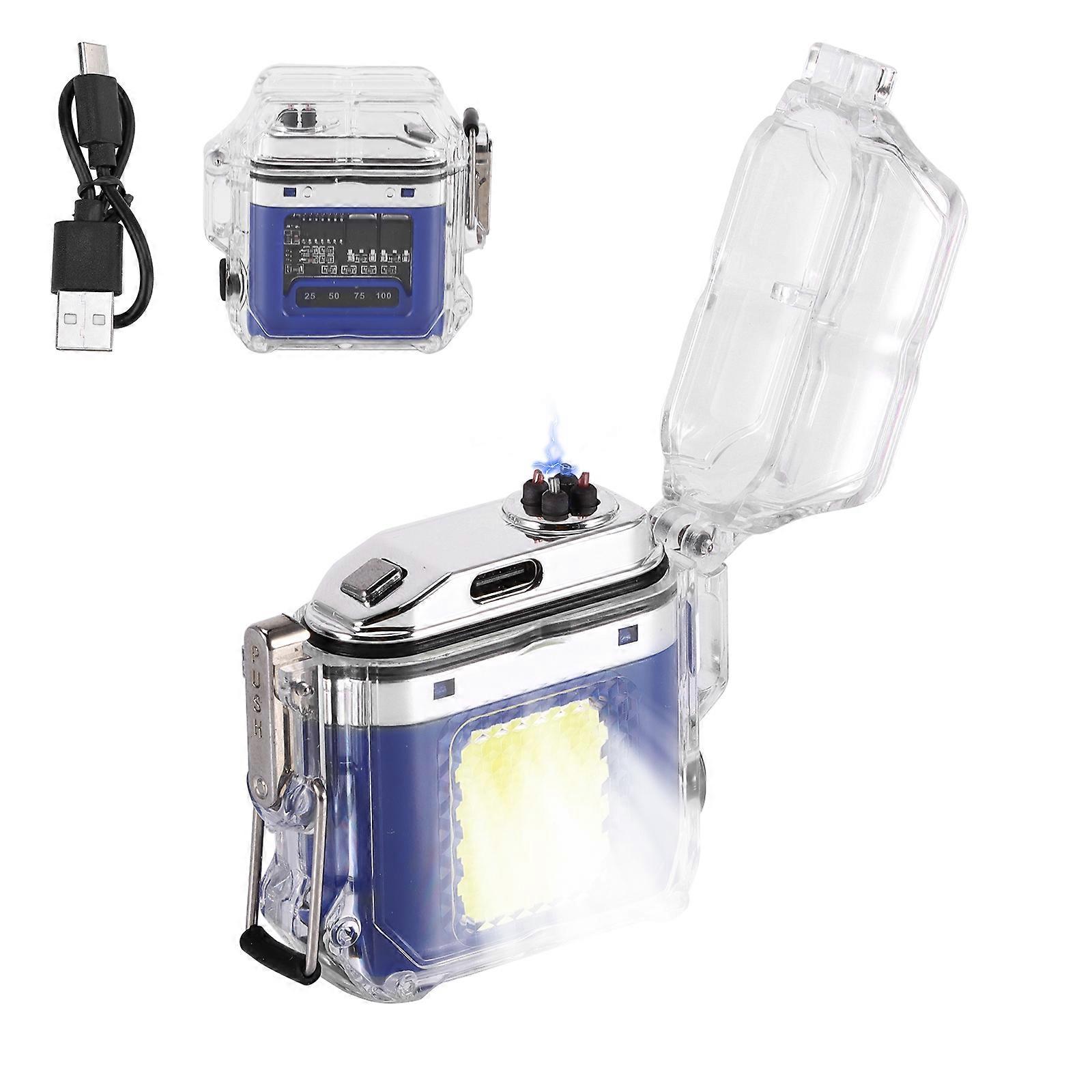 Waterproof Multi-function Lighter Outdoor Lighting Blue