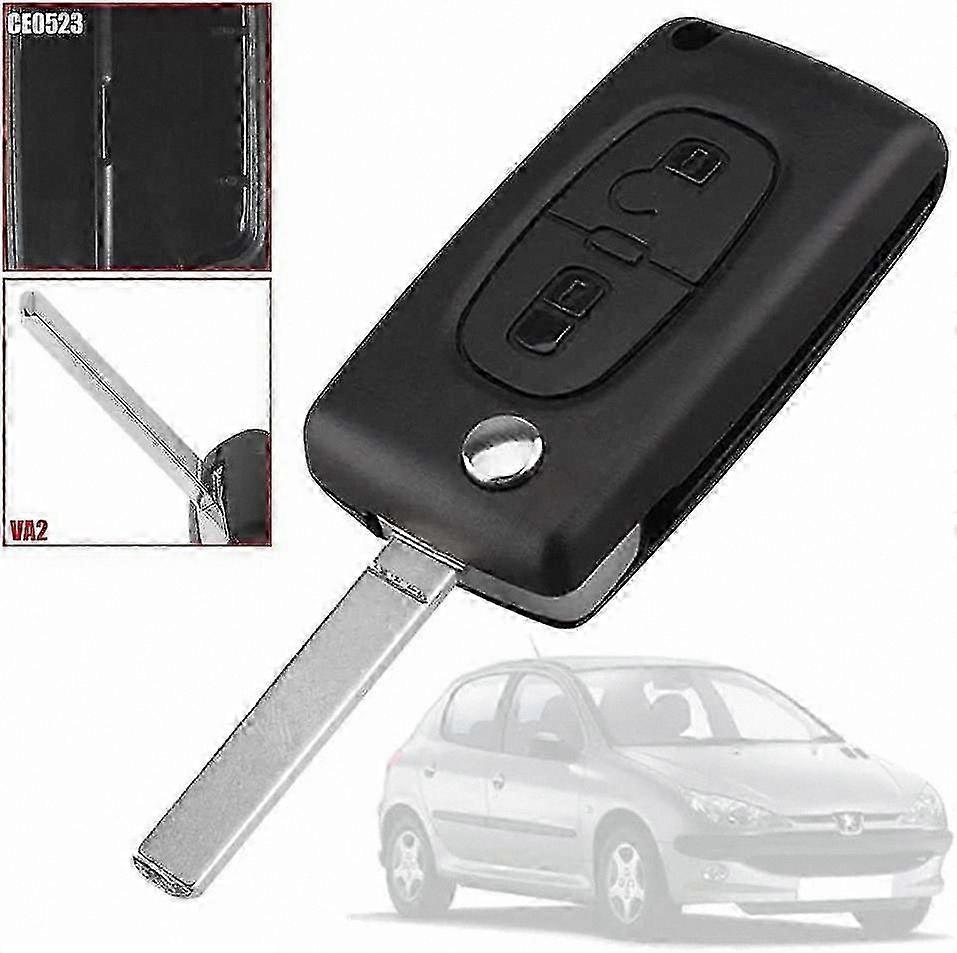 2-Button Key Shell with Side Groove for  307 Remote Pointer Cover Insert