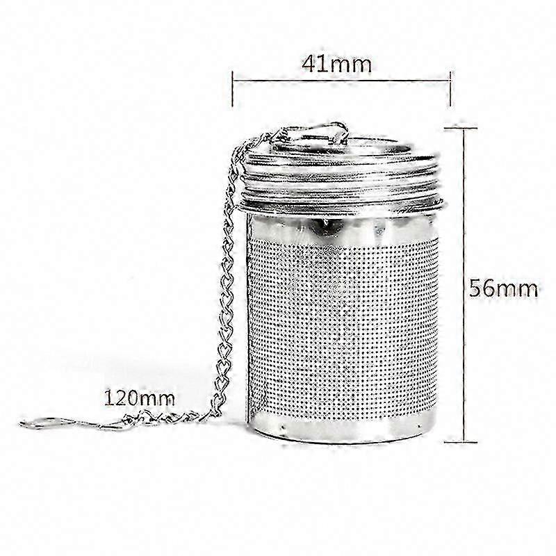 1PC Creative Stainless Steel Tea Infuser Strainer for Loose Leaf & Herbs - Reusable Mesh Filter Teapot Accessory