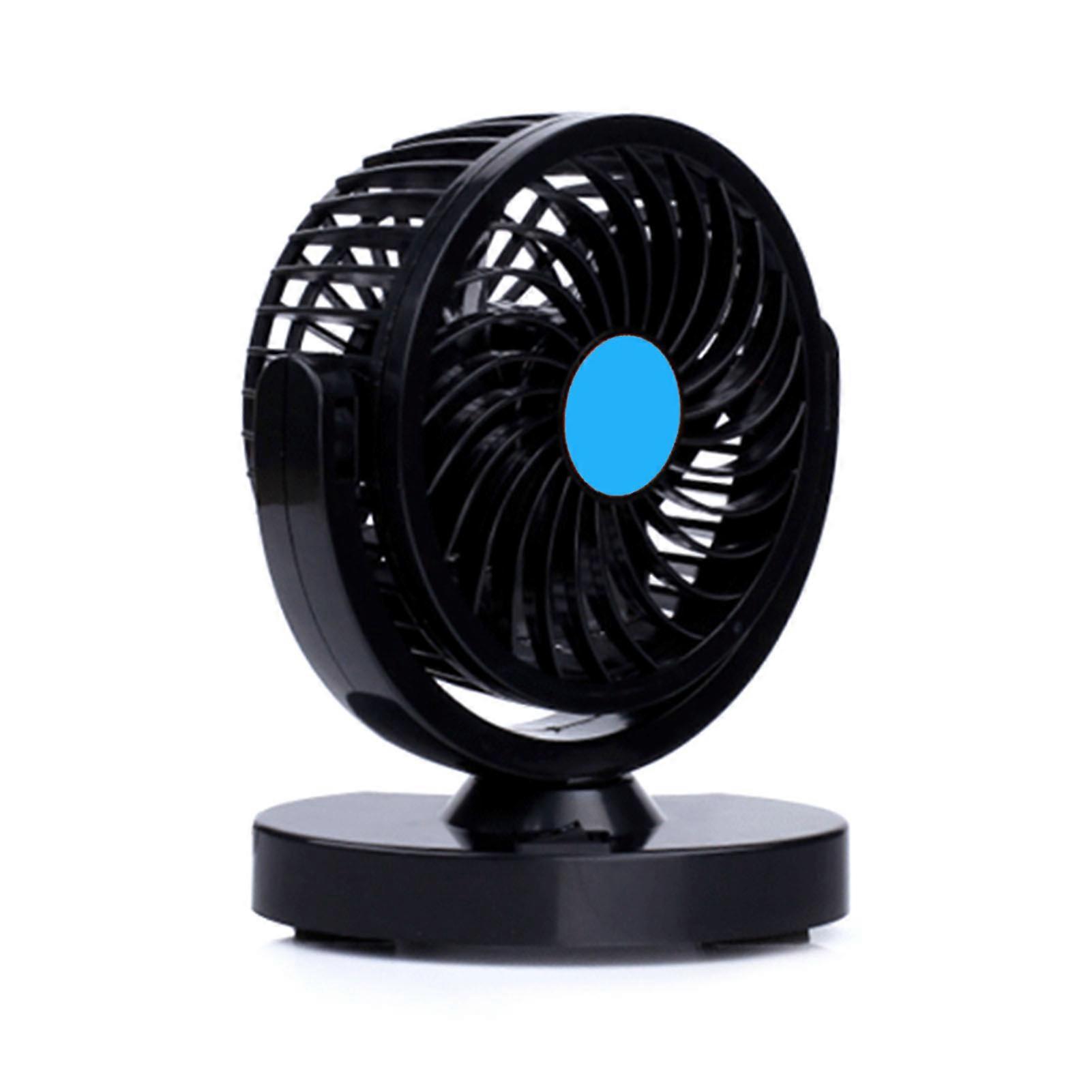 Powerful 6 Inch Car Fan Stepless Speed Control Adjustable Angle for Dashboard Windshield Cooling