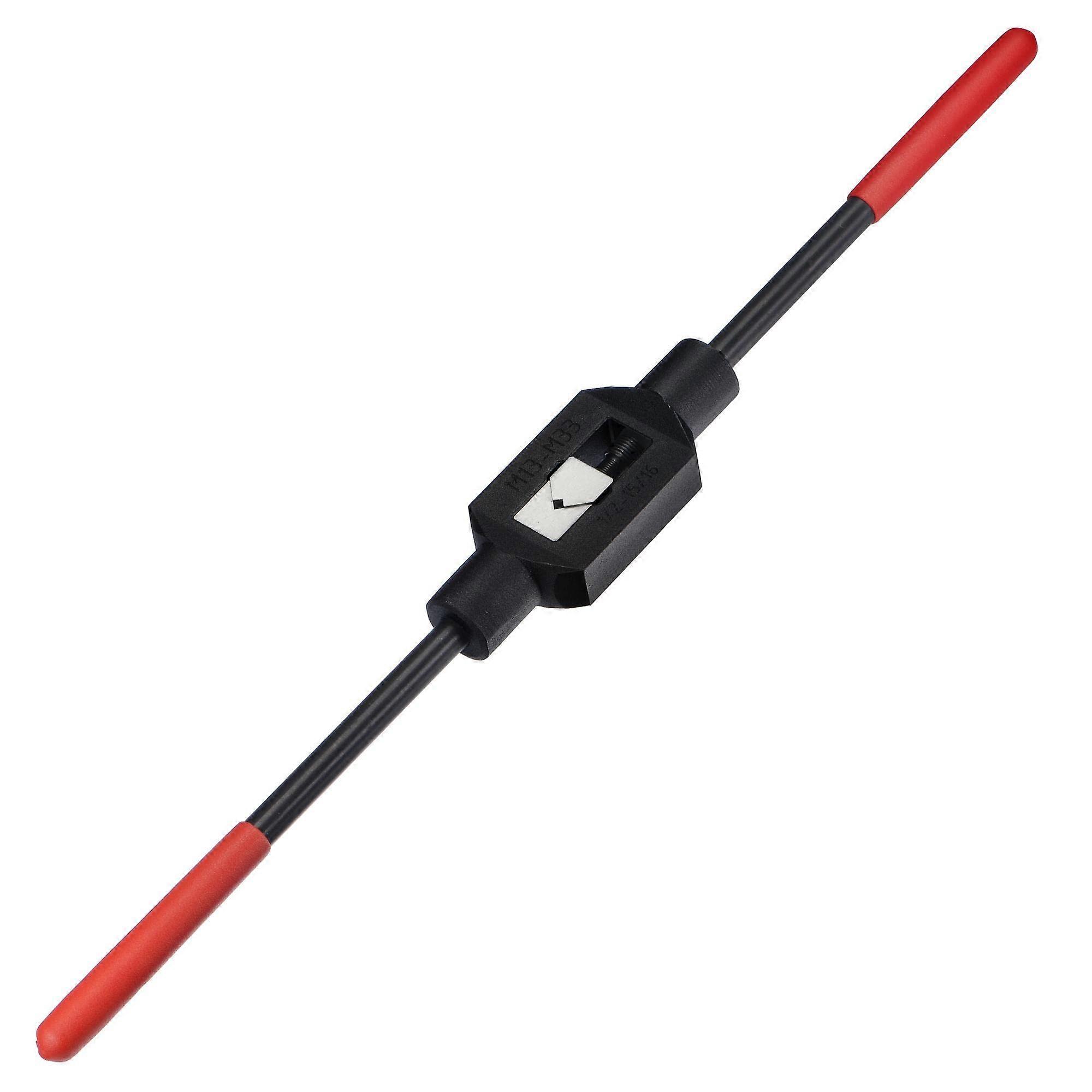 Tap Wrench with Plastic Dipped Handle for 1/2 Inch to 1-5/16 Inch UNC UNF and M13 to M33 Compatibility
