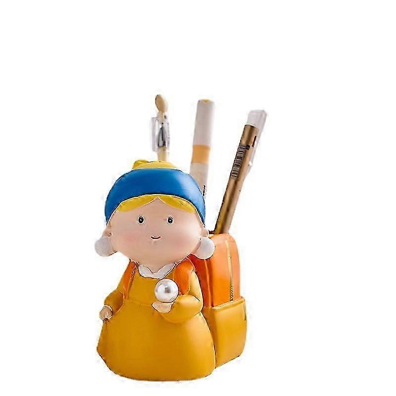 Cartoon desktop pen holder Ashtray Flowerpot