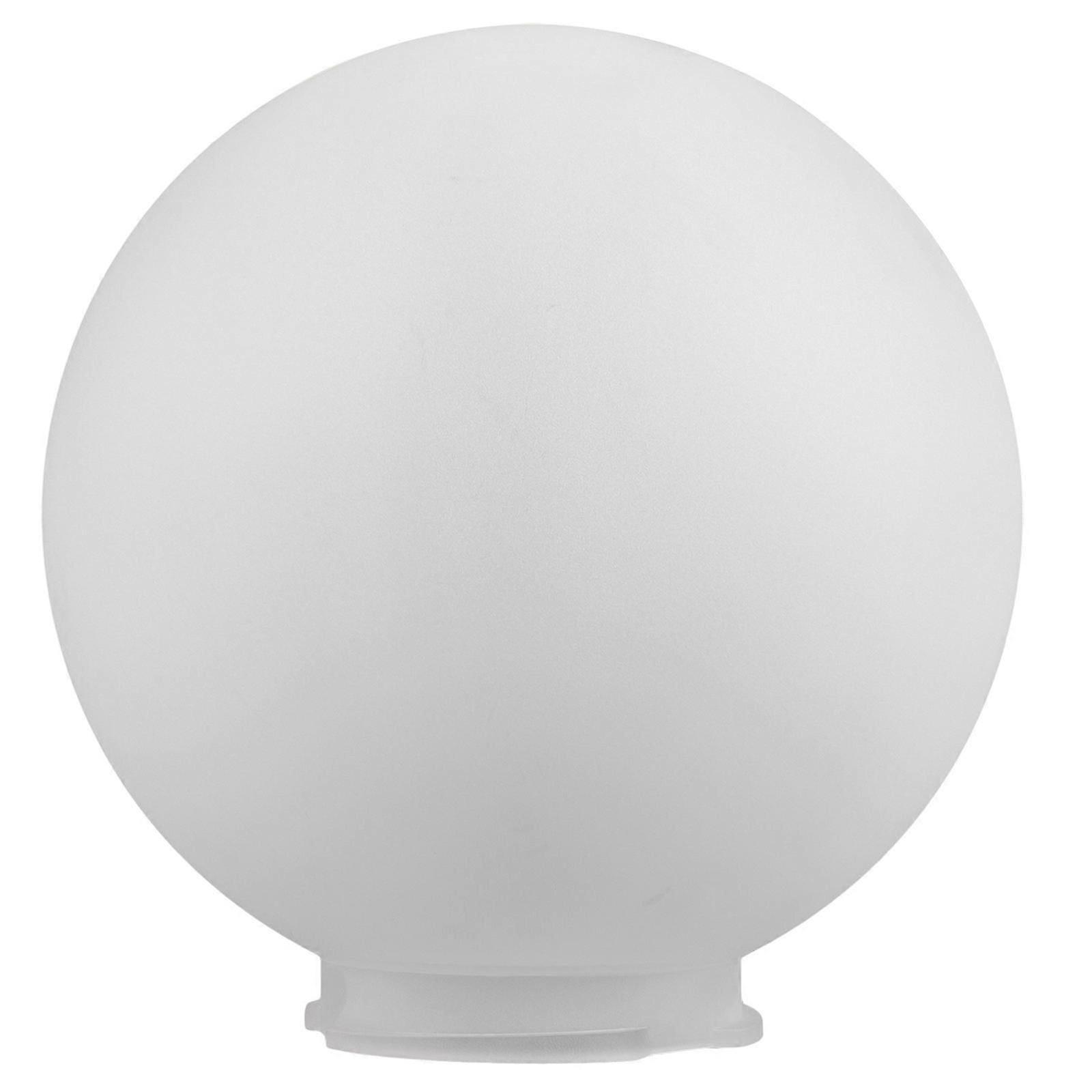 Dome lampeskærm Frostet rund form til udendørs lampe med holdbart materiale 1 pakke