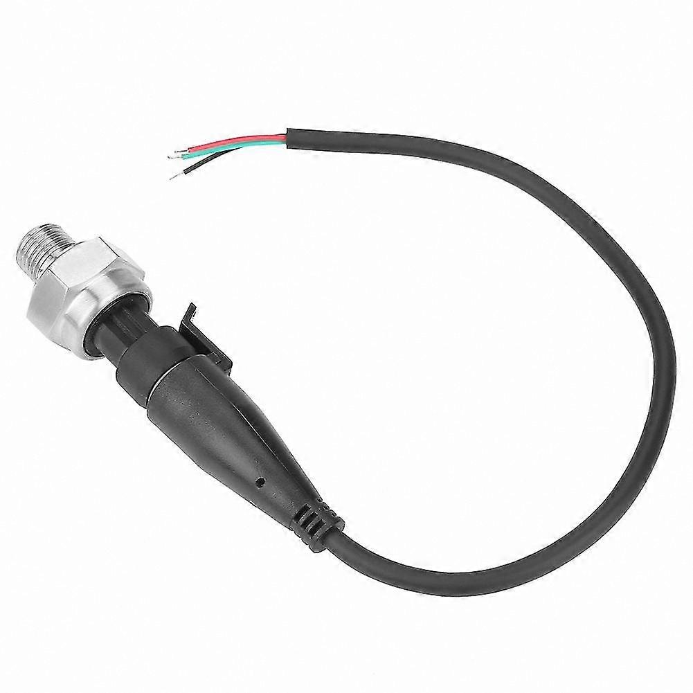 Pressure Transducer Sensor, 5V Input, 0.5-4.5V/0-5V Output, Compatible with Water, Gas, Oil, 0-500PSI Range