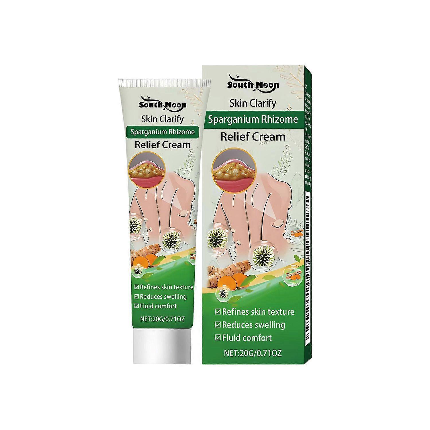1-6x SOUTH MOON Relief Cream 20g Moisturizing Firming Skin Clarify Daily Massage Lotion