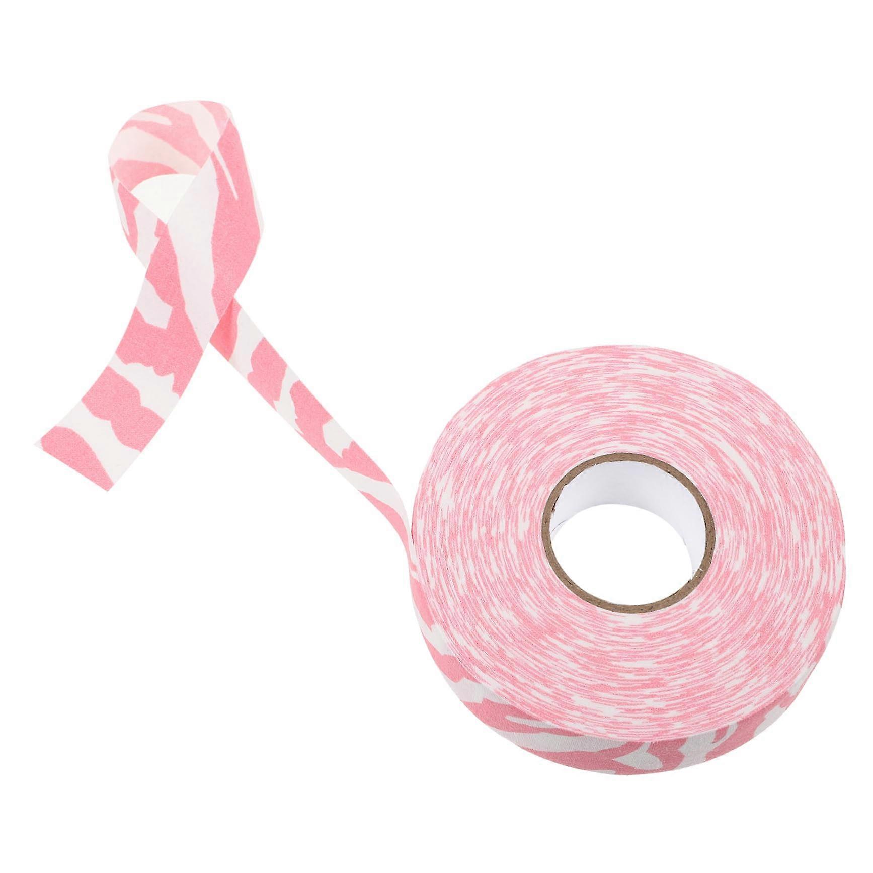 Hockey Tape Pink Cotton Cloth Anti-Slip Design 1 Piece Sturdy Grip for Ice Hockey Gear and Equipment