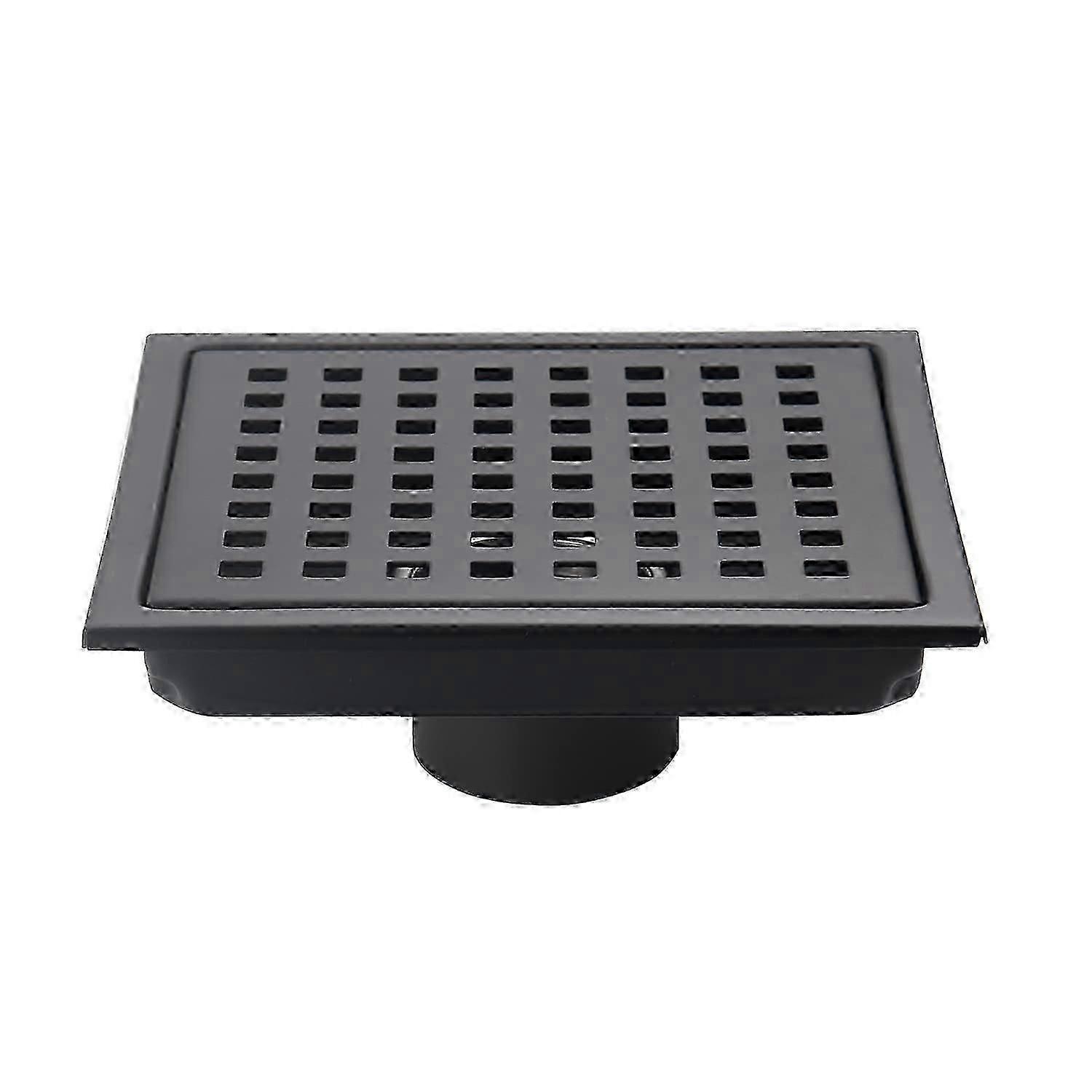 Matte Removable Cover Grate Sus304 Stainless Steel Shower Floor Drain Square Inch