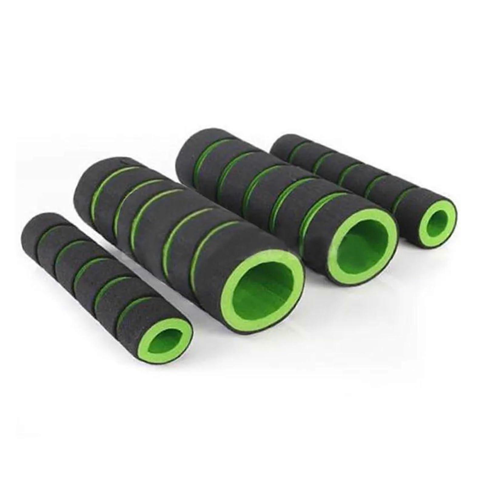 Motorcycle Handlebar Grip Universal 4Piece Set NonSlip Soft Sponge Foam Grips For Brake And Clutch Lever