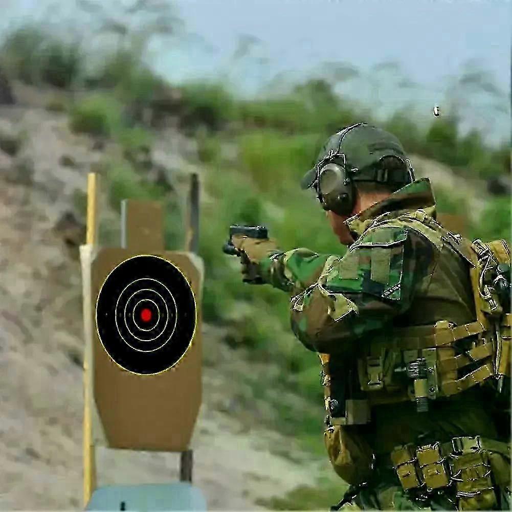 50PCS Shooting Target Stickers Self Adhesive Stickers Reactivity Sh...