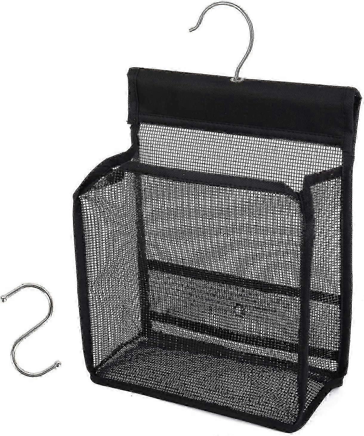 Hanging Mesh Shower Caddy College With Hooks, Bath Baskets Organizer Storage