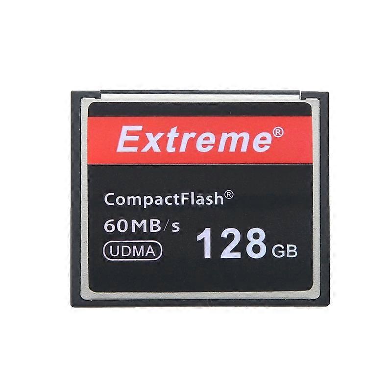 128GB Extreme Compact Flash Card, 400X Read Speed, up to 60 MB/S (100% Real Capacity)