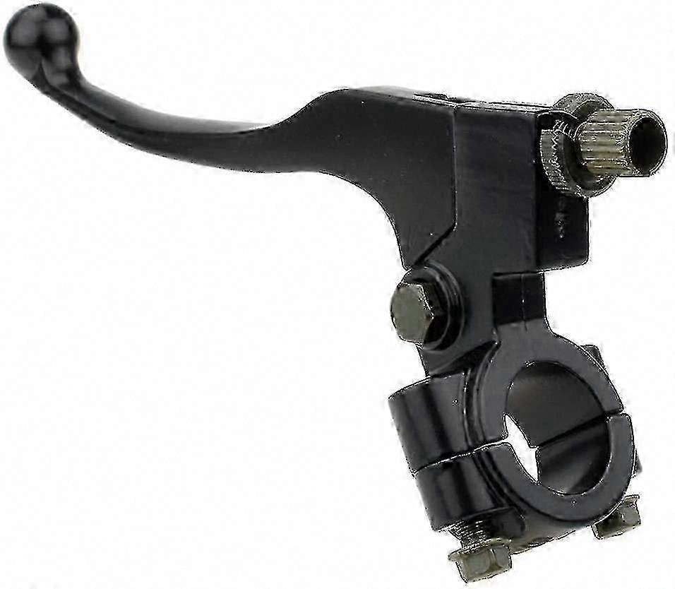 Universal Motorcycle Clutch Lever for 7/8" Handlebars - Black Left Side