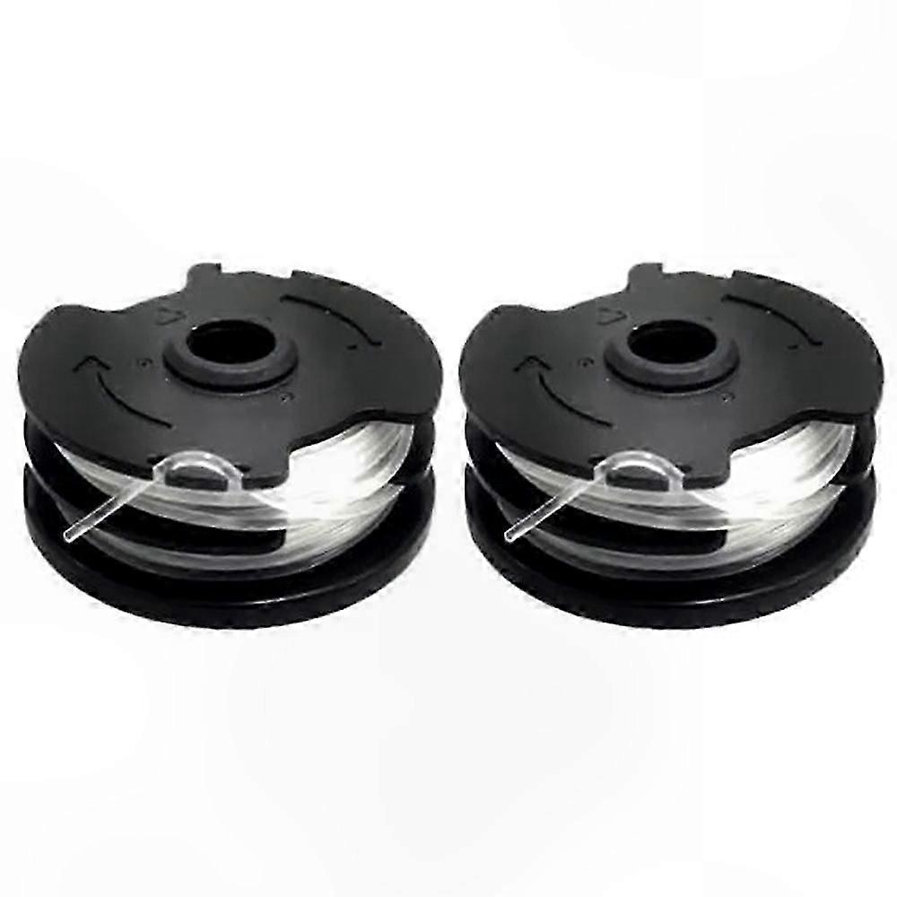 2-Pack Replacement Wire Reels for Grass Trimmers, Compatible with Lawn Mowers, TLP-01 Model
