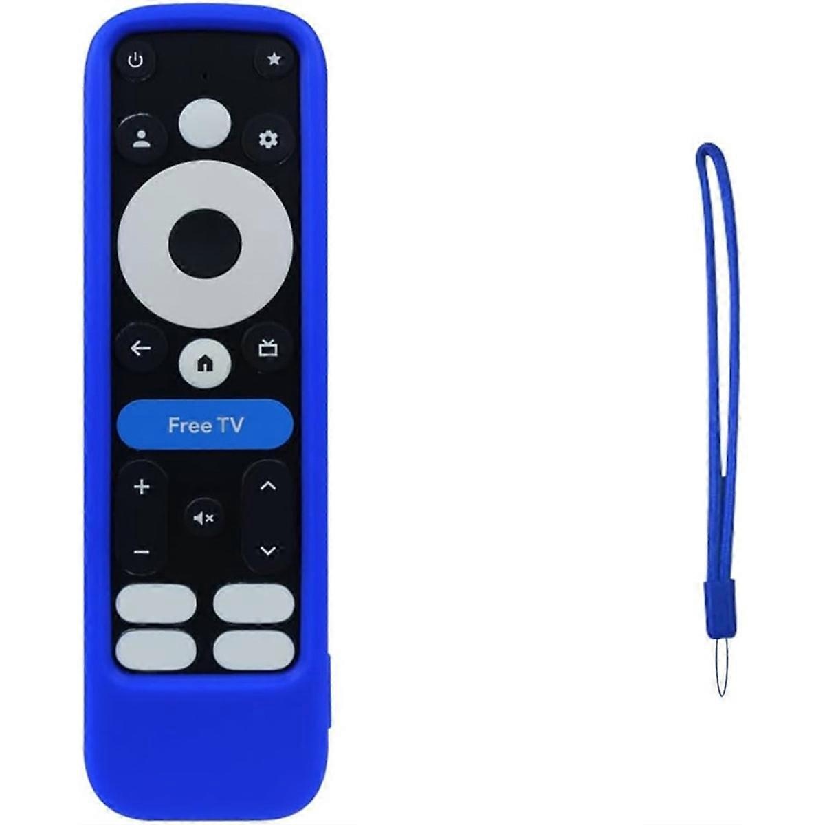 Soft Protective Covers Remote Control Case Silicone Sleeve Scratchproof with Lanyard